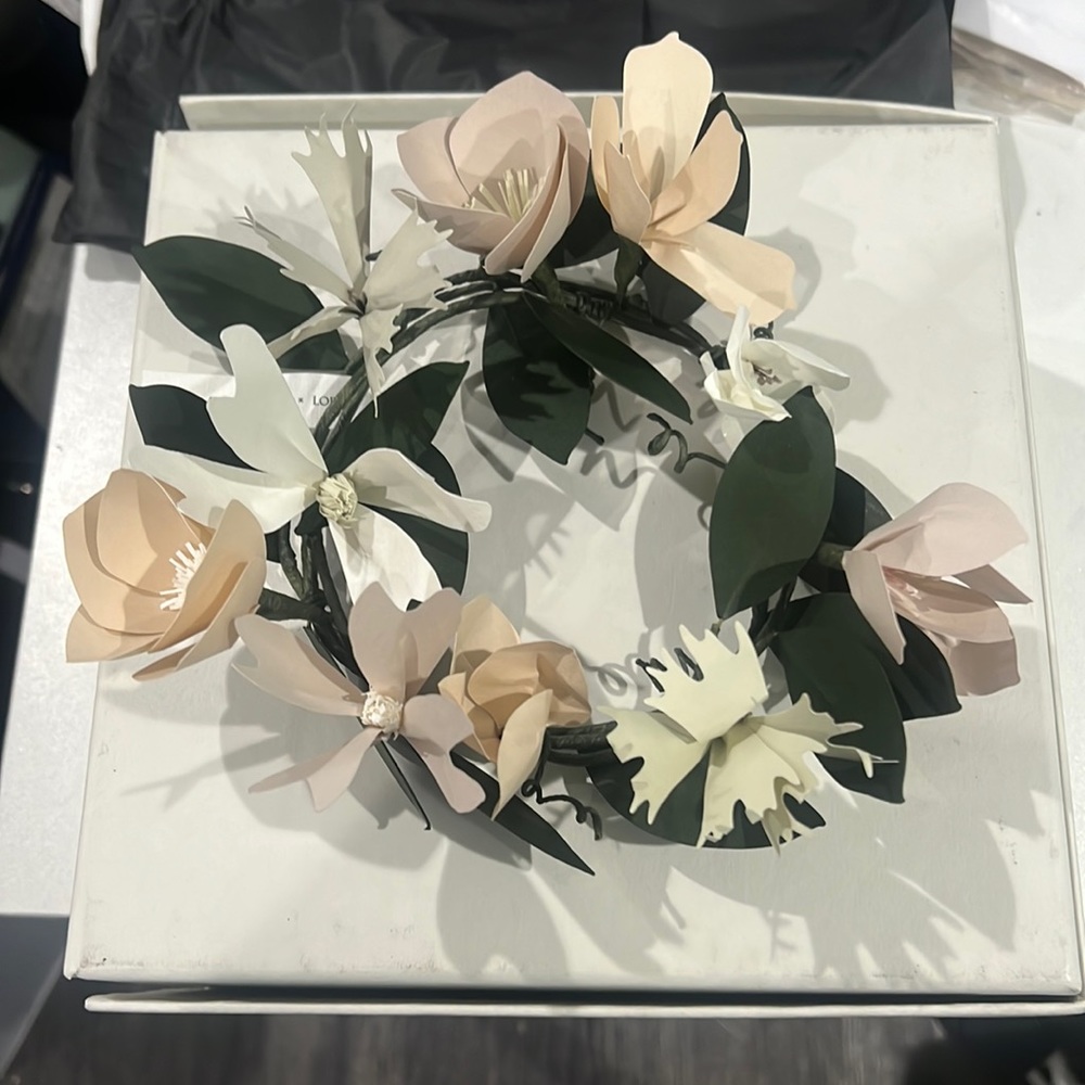 Loewe x Net-A-Porter paper crown. NIB